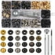 thumbnail image 1 of Juego de 120 cierres a presión de metal, cierres a presión de metal con herramientas de cierre de 3 botones, juego de cierres a presión para ropa de cuero, manualidades, jeans, billetera, bolso Sincero Electrónica, 1 of 5