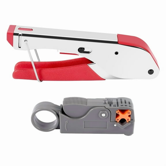 New Multi Compression Coaxial Cable Crimping Tool F Rg6 Rg58 Rg59 Connectors Coax plastic9729