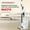 black in white, variant on Cordless Vacuum Cleaner, 46KPA Max Suction, 45-Min Runtime, for Hardwood Floors & Pet Hair, Removable Battery