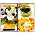thumbnail image 5 of 50g 10 hojas grandes de hoja de plata halal gelatina de ternera hojas de gelatina para cocinar mousse pastel jalea postre mezcla Feliz Sencillez, 5 of 5