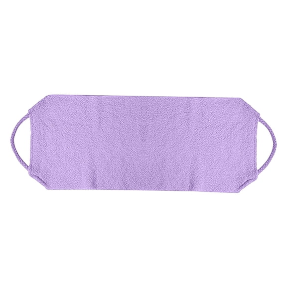 Stretchy Frosted Exfoliating Bath Towel, Nylon Back Scrub Cloth, Stretchable Household Body Wash Towel For Skin Exfoliation, Daily Shower & Home Bathroom Use (Char Count:168)