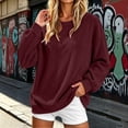 thumbnail image 2 of LUVDA Chunky Ribbed Knit Oversized Sweater for Women Drop Shoulder Fall Winter Pullover, 2 of 8