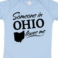 thumbnail image 4 of Inktastic Someone in Ohio Loves Me Boys or Girls Baby Bodysuit, 4 of 5