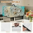 thumbnail image 7 of Whosucclay Beach Starfish Seashell Print Scratch Resistant Microwave Oven Cover, Toaster Oven Dust Protector, Universal Shield for Countertop Appliances in Home 18.25" x 14.5" x 11"inches-S, 7 of 7