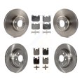 thumbnail image 1 of Transit Auto Front Rear Disc Brake Rotors and Semi-Metallic Pads Kit for Car 2015 BMW 428i with Blue Painted Calipers 330mm Diameter Rotor K8F-103825, 1 of 2