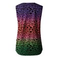 thumbnail image 5 of USSUMA Tie-Dyed Button Up Tank Summer Tops for Women 2022 Trendy Leopard Print Womens Tunic Tops V Neck Basic Shirts Tees Sleeveless Dressy Blouses for Women, 5 of 5