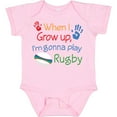 thumbnail image 3 of Inktastic Future Rugby Player Boys or Girls Baby Bodysuit, 3 of 5