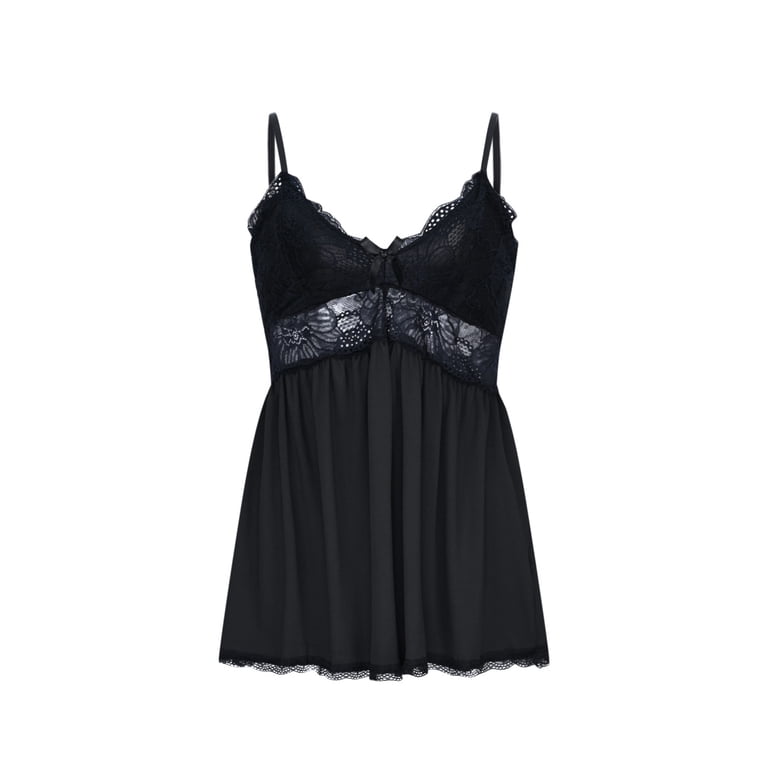 black mesh slip dress Sundown Mesh Slip Dress Cream/Black / L main image 0