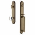 thumbnail image 5 of Grandeur Arcdgrpro_Eset_238 Arc Solid Brass Rose Keyed Entry Single Cylinder Full Plate, 5 of 5