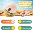 thumbnail image 2 of LNKOO Kid's Sun Hat -UPF 50+UV Sun Protection Hats,Double Sides Wide Brim Breathable Bucket Hat,Adjustable Summer Outdoor Beach Play Hat for Kids Toddler Boys and Girls 3-8 Years Old, 2 of 7