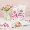 thumbnail image 2 of Last Disco Bachelorette Party Decorations - 12 Pack Hangover Survival Kit Bags, Cotton Hangover Recovery Bags with Drawstring, Disco Cowgirl Bridal Shower Party Supplies, 2 of 7
