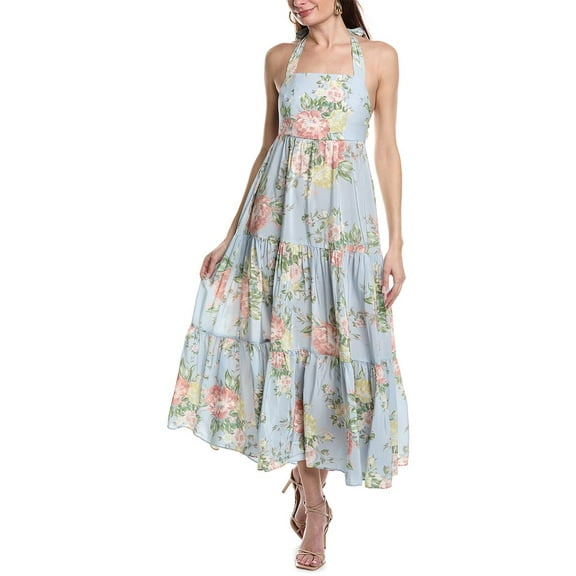 YUMI KIM womens Tinsley Maxi Dress, XXS, Blue