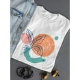 thumbnail image 3 of Botanical Art T-Shirt Women -Image by Shutterstock, Female 3X-Large, 3 of 4