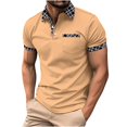 thumbnail image 3 of Birdeem Chemise à Manches Courtes Col Rabattu pour Hommes, 3 of 5