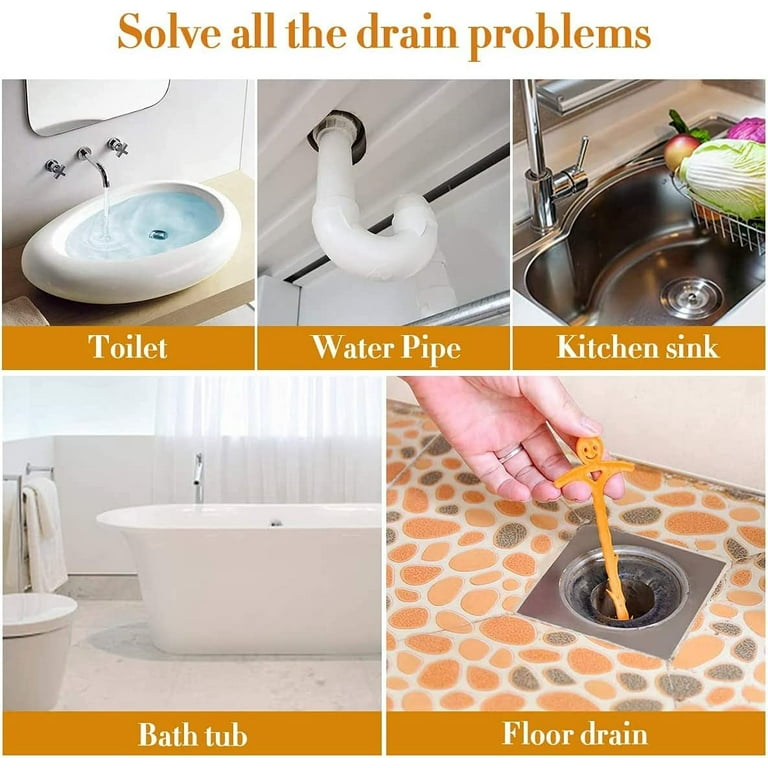 DrainShroom Drain Snake Tub and Sink Auger and Clog Fixer