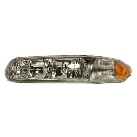 Buick Century Headlight Lh Driver - 1997-2005 Buick Century Driver Side Left Head Lamp W/O Corner Lamp 19244639