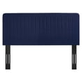 thumbnail image 5 of Modway Milenna Channel Tufted Upholstered Fabric Full/Queen Headboard in Royal Blue, 5 of 10
