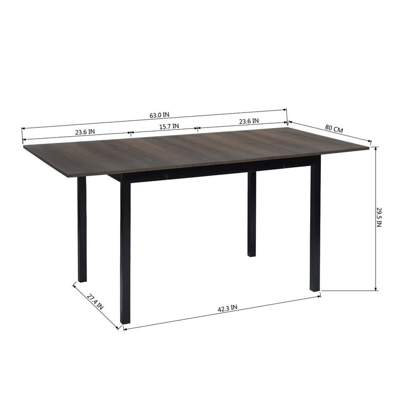 Stoughton Extendable Dining Table Warranty Length 1 Year Table