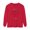 Red, variant on Natural Woman Twin Puffs (BL) Long Sleeve T-Shirt