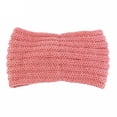 thumbnail image 5 of WCJM Women Knitted Headband Stylish Warm Knitted Headband In Solid Color Polyester Lady Headscarf 35 X 35 Women Square Silk Like Hair Scarf Head Sleeping Wrap Satin Hea Headband Hairstyles, 5 of 6