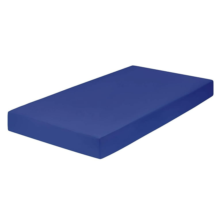 Royal blue crib clearance sheet
