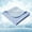 Blue, variant on GOGREEN Cooling Blanket, Double Sided Summer Cool Blanket Q-MAX>0.5, Ultra Soft Arc Chill Cooling Blanket for Hot Sleepers Night Sweats