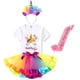 thumbnail image 2 of Diadema de unicornio, camiseta, vestido tutú y faja de satén. Unicornio Fiesta de Cumpleañ Tutu and Sian Tutu and Sian, 2 of 2