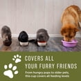 thumbnail image 4 of Juego de 2 tazas medidoras para comida de mascotas Maplefield, capacidad de 500 ml, 4 of 9