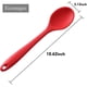thumbnail image 2 of 2 paquetes de cucharas de silicona antiadherentes para mezclar, cucharas de cocina, sin BPA, resistentes al calor hasta 480 °F, utensilio de cocina higiénico para revolver, mezclar y servir, 2 of 7