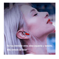 thumbnail image 4 of Wünd K68 Audífonos Inalámbricos In-ear Gamer Aspecto Mecánico Con Bluetooth Luz LED Color Rojo, 4 of 4