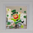thumbnail image 2 of Northlight 16-Piece St. Patrick’s Day Leprechaun Gel Window Clings, 2 of 2