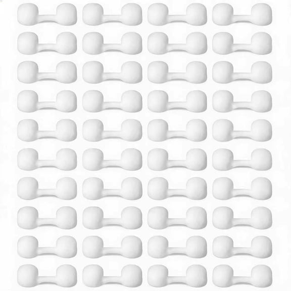 BlinkLLX Nose Plug Filter Sponge Disposable White 100 Pieces