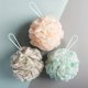 thumbnail image 2 of Luxurious Skin Care Bath Sponge Shower Ball - Super Soft, Exfoliating, Rich Lathering Poof with Hanging Loop for Easy Storage, 2 of 4
