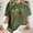 Army Green#1, variant on Womens Tops Plus Size,Womens Tops Summer 2024 50% off clear,Women's Fashion Summer Round Neck Drop Sleeves Leisure Short Sleeve Fruit Printing Tops Blue XXL