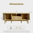thumbnail image 7 of FURNIWAY Modern TV Stand with Storage, Entertainment Center up to 70 Inches, 7 of 7
