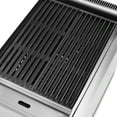 thumbnail image 5 of Commercial Double Burner Gas Grill 2 x 14.96 Inch Stainless Steel Barbecue Grill with Volcanic Stone, 5 of 5