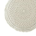 thumbnail image 4 of The Pioneer Woman Polyester Contemporary Round Decorative Pillow, 18" x 18", Off-White, 4 of 6