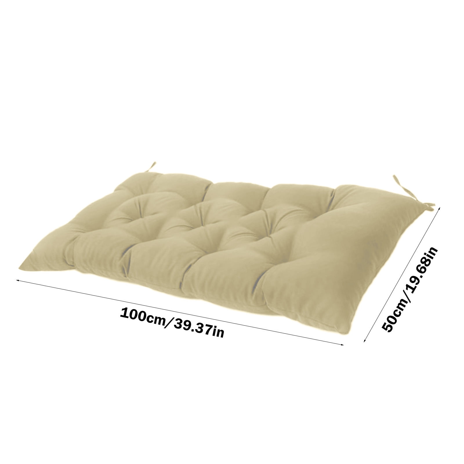 Tgbvmt Indoor Outdoor Cushion, Comfortable Replacement Seat Pad for Garden Furniture, Soft Cushion for Patio Loungers, Dining Chairs, Porch Furniture, Ideal for Relaxation and Comfort