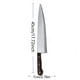 thumbnail image 2 of Horror Role Play Prop Knife Classic Knife Costume Suitable For Halloween Accessories, 2 of 2