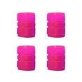 thumbnail image 1 of Riwesomey Tapa de válvula de neumático de plástico para automóvil, impermeable, reutilizable, desmontable, anticorrosivo, tapas luminosas, Vehículos, repuestos y accesorios Mis rosa 4 piezas, 1 of 6