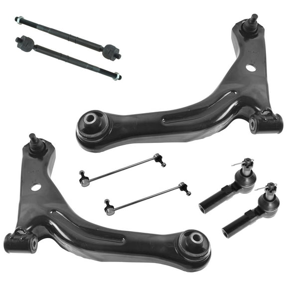 TRQ 8 pc Kit Control Arm Ball Joint Tie Rod End Sway Bar Link LH RH Set New PSA59813 Fits select: 2008-2009 FORD ESCAPE XLT, 2008-2009 MERCURY MARINER