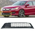 thumbnail image 3 of Fit for Honda Accord 2016-2017 Chrome Front Lower Grille, 16-17 Accord Lower Grill, 3 of 5