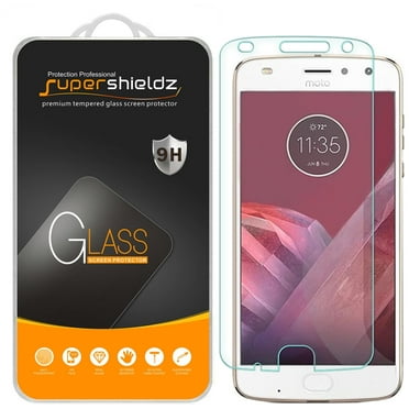 [1-Pack] Supershieldz for Motorola Moto Z2 Play Tempered Glass Screen Protector, Anti-Scratch, Anti-Fingerprint, Bubble Free