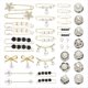 thumbnail image 1 of 36 Piezas de Broche de Perlas para Suéter, Chal, Sombrero, Broche de Perlas de Imitación, Decoración de Cintura para Mujeres, Broche de Perlas Que Se Ajusta, 1 of 7