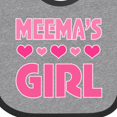 thumbnail image 4 of Inktastic Meema Girl Granddaughter Girls Baby Bib, 4 of 4