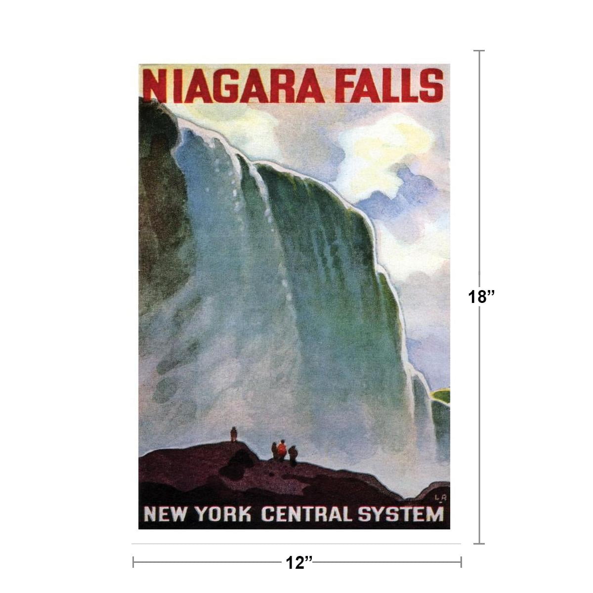 NIAGRA FALLS  Vintage Travel Poster Single Switch Plate 