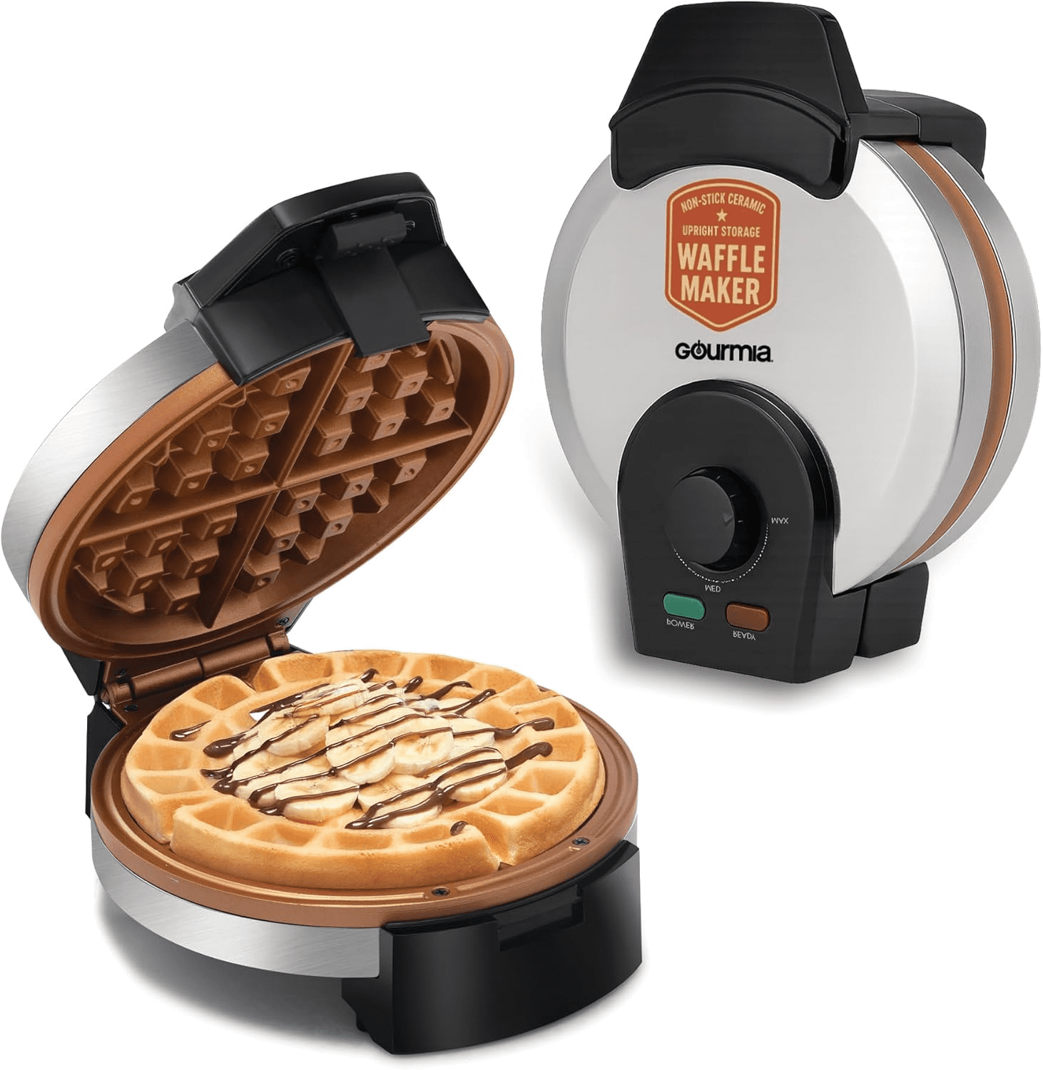 Cuisinart Electric Double Belgian Waffle Maker with Flip Plates