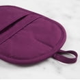 thumbnail image 5 of KitchenAid Ribbed Soft Silicone Pot Grabber 2-Pack Set, Beet, 5"x8", 5 of 6