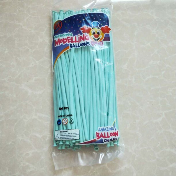 Globos largos de Macaron, forma mágica versátil, creativa, tejida, decorativa, 100g, 50/1,8 unidades