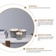 thumbnail image 4 of Metal Flowerpot Galvanized Iron Storage Bucket with Lid for Storage Use 3Pcs, 4 of 5